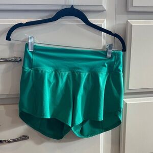 Lululemon Athletica Teal Athletic Shorts size 4 4 inch